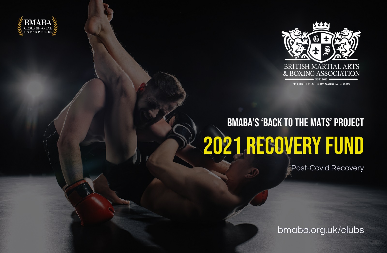 BMABA Unveils New 2021 Club Support Packages For Martial Arts Recovery